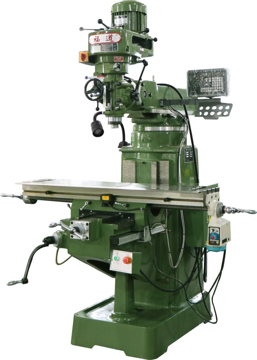 福道铣床只选用原装台湾铣头的原因 - 数控加工中心厂家_钻攻机_车铣